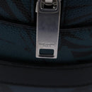 SAINT LAURENT Clutch Bag Leather Blue Auth am6361-8