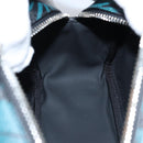 SAINT LAURENT Clutch Bag Leather Blue Auth am6361-19