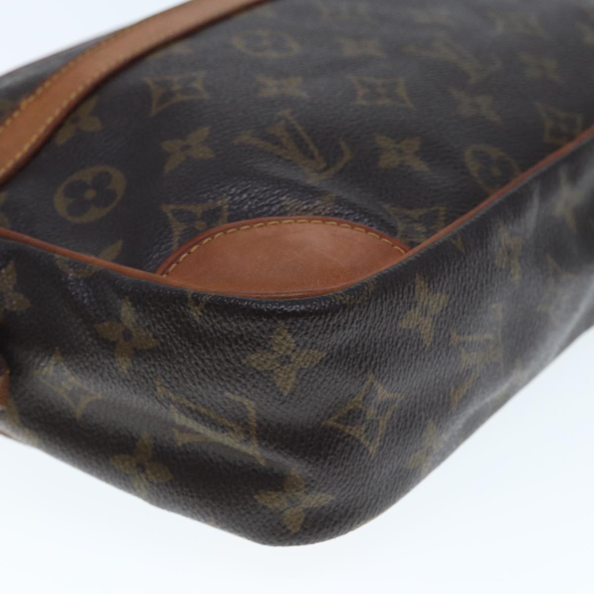 LOUIS VUITTON Monogram Compiegne 28 Clutch Bag M51845 LV Auth am6369