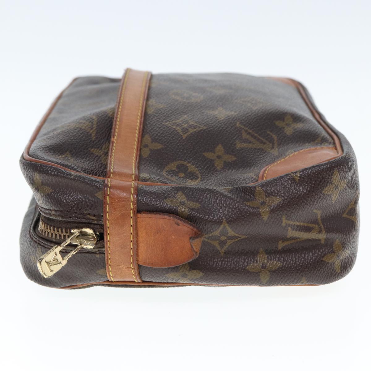 LOUIS VUITTON Monogram Compiegne 28 Clutch Bag M51845 LV Auth am6369