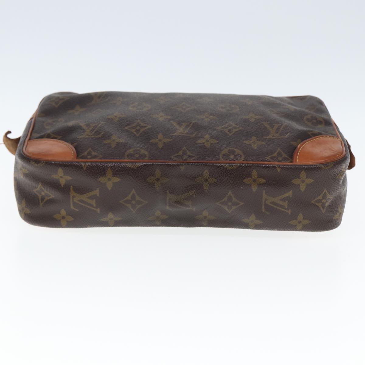 LOUIS VUITTON Monogram Compiegne 28 Clutch Bag M51845 LV Auth am6369