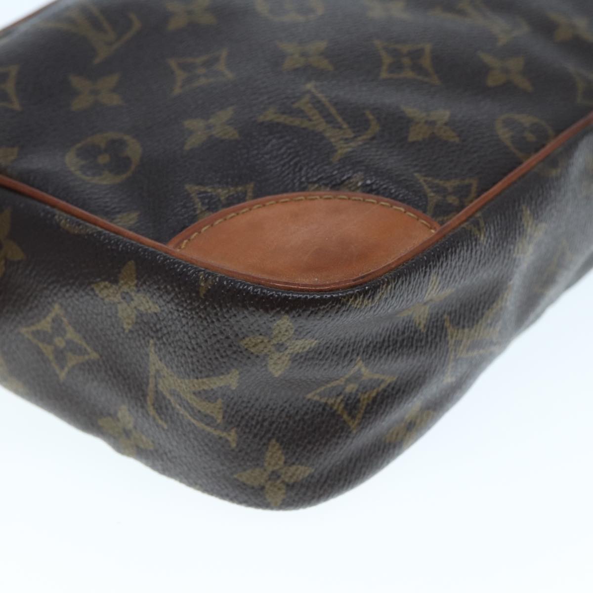 LOUIS VUITTON Monogram Compiegne 28 Clutch Bag M51845 LV Auth am6369