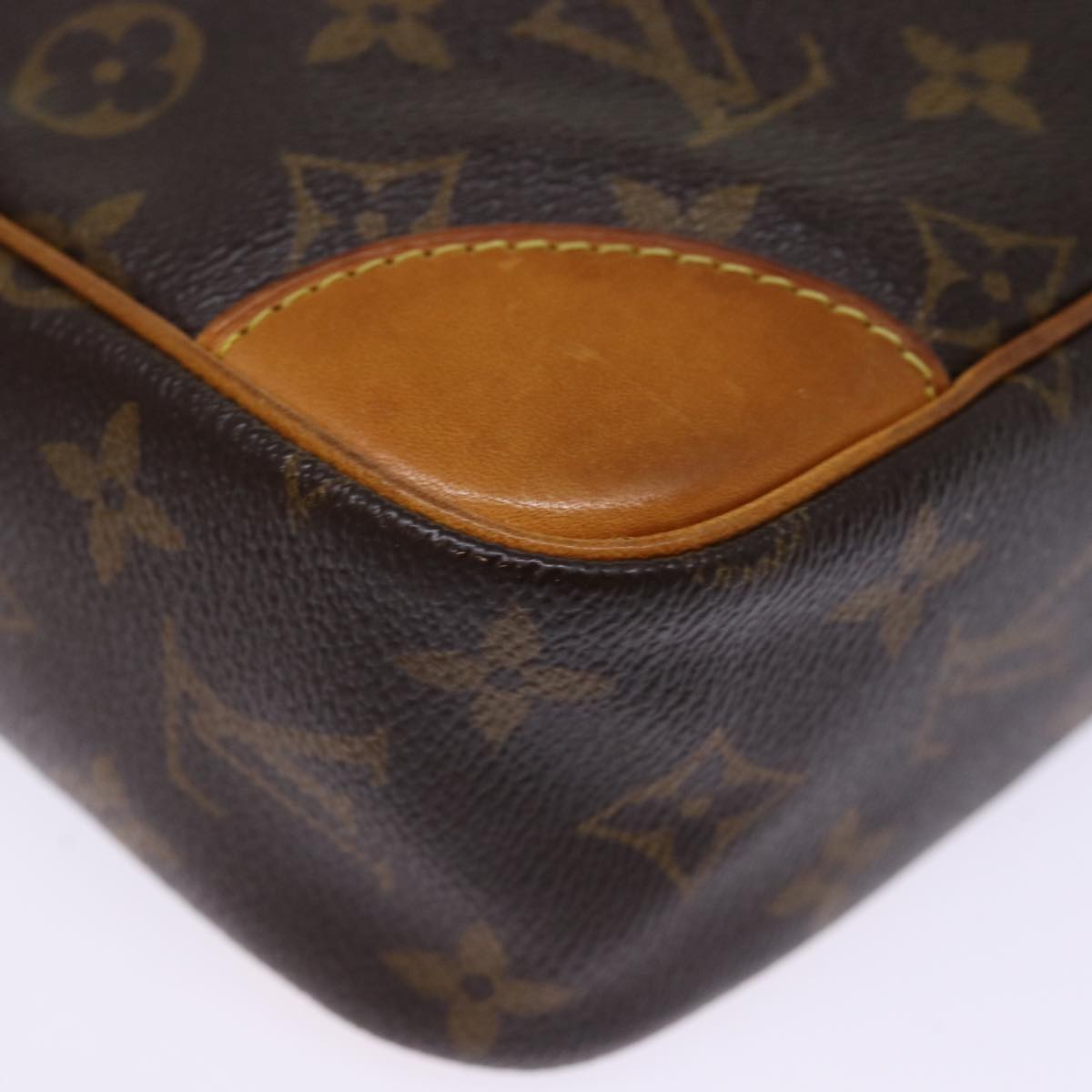 LOUIS VUITTON Monogram Compiegne 28 Clutch Bag M51845 LV Auth am6370