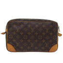 LOUIS VUITTON Monogram Compiegne 28 Clutch Bag M51845 LV Auth am6370-2