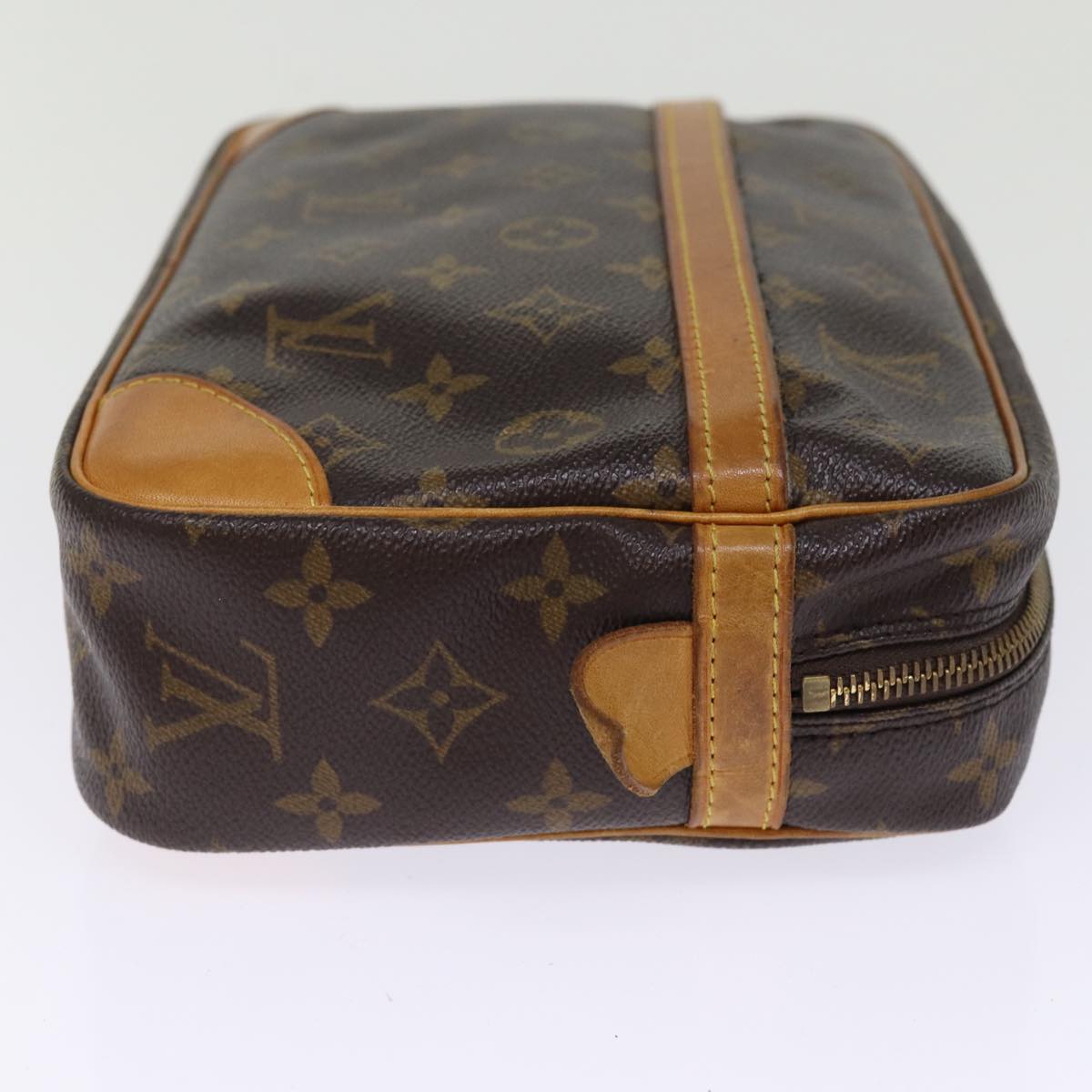 LOUIS VUITTON Monogram Compiegne 28 Clutch Bag M51845 LV Auth am6370