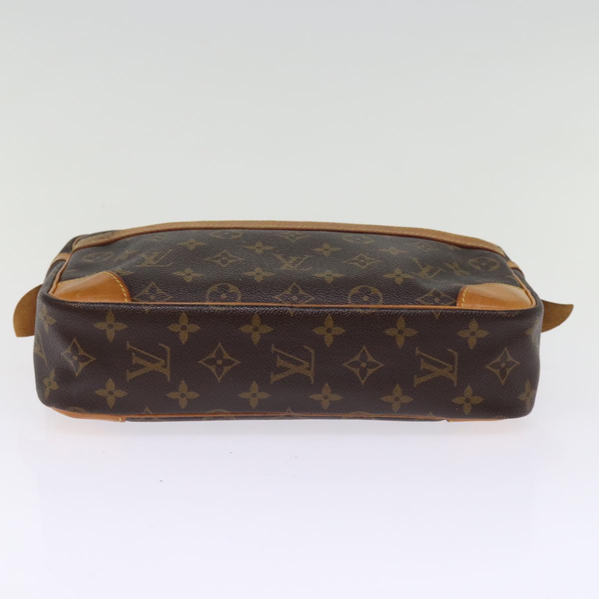 LOUIS VUITTON Monogram Compiegne 28 Clutch Bag M51845 LV Auth am6370