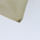 PRADA Tote Bag Canvas Beige Auth am6376-9