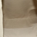 PRADA Tote Bag Canvas Beige Auth am6376-10