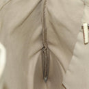 PRADA Tote Bag Canvas Beige Auth am6376-18