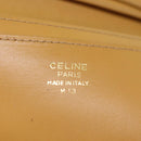 CELINE Macadam Canvas Long Wallet PVC Brown Auth am6379-12