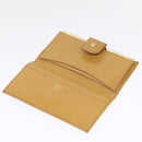 CELINE Macadam Canvas Long Wallet PVC Brown Auth am6379-9