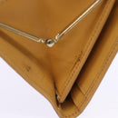 CELINE Macadam Canvas Long Wallet PVC Brown Auth am6379-11