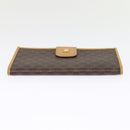 CELINE Macadam Canvas Long Wallet PVC Brown Auth am6379-6