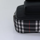 BURBERRY Nova Check Waist bag Nylon Black Auth am6395-14