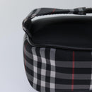 BURBERRY Nova Check Waist bag Nylon Black Auth am6395-16