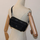 BURBERRY Nova Check Waist bag Nylon Black Auth am6395-21
