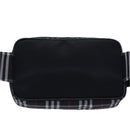 BURBERRY Nova Check Waist bag Nylon Black Auth am6395-2