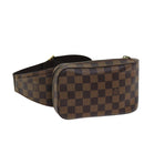 LOUIS VUITTON Damier Ebene Geronimos Shoulder Bag N51994 LV Auth am6396-1
