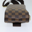 LOUIS VUITTON Damier Ebene Geronimos Shoulder Bag N51994 LV Auth am6396-10