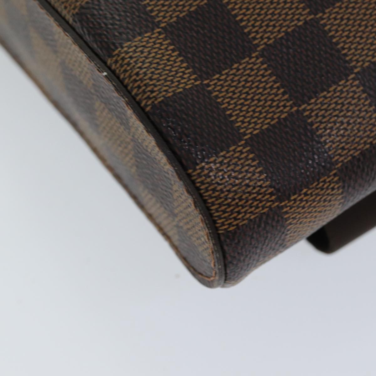 LOUIS VUITTON Damier Ebene Geronimos Shoulder Bag N51994 LV Auth am6396