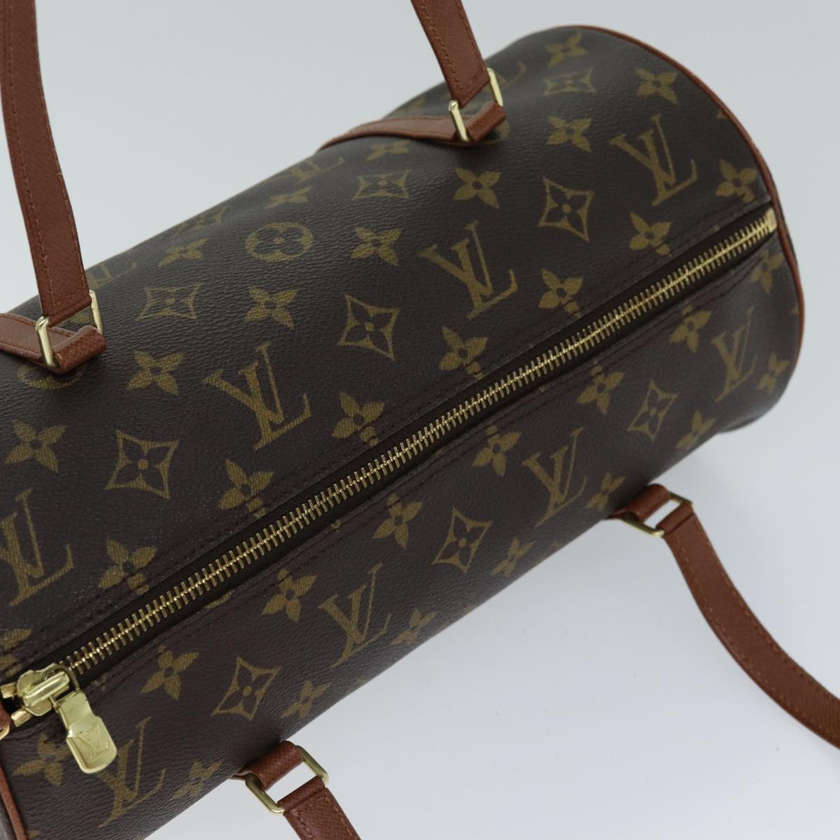 LOUIS VUITTON Monogram Papillon 30 Hand Bag M51385 LV Auth am6401