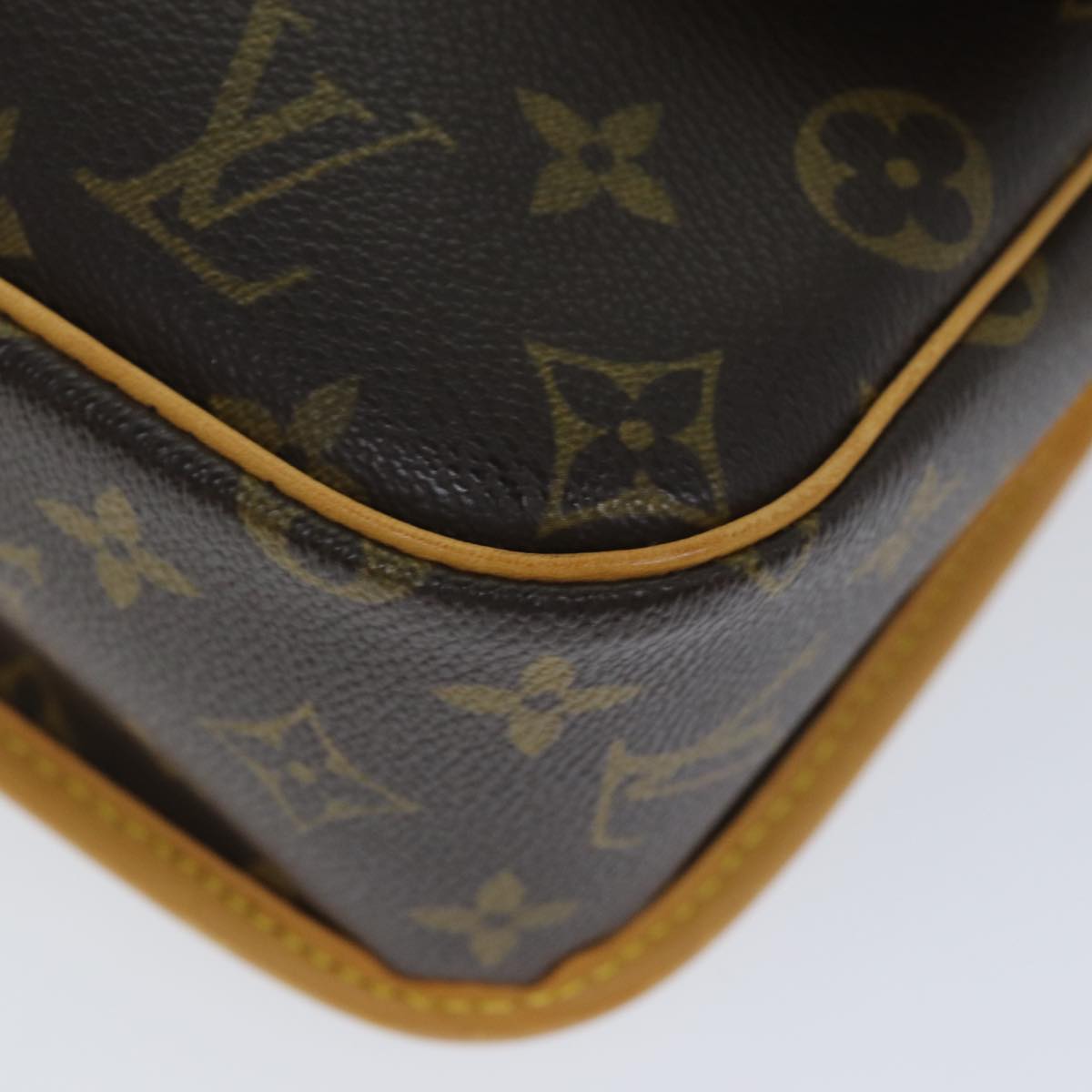 LOUIS VUITTON Monogram Sologne Shoulder Bag M42250 LV Auth am6403