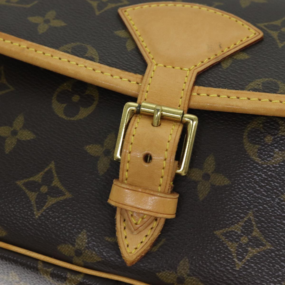 LOUIS VUITTON Monogram Sologne Shoulder Bag M42250 LV Auth am6403