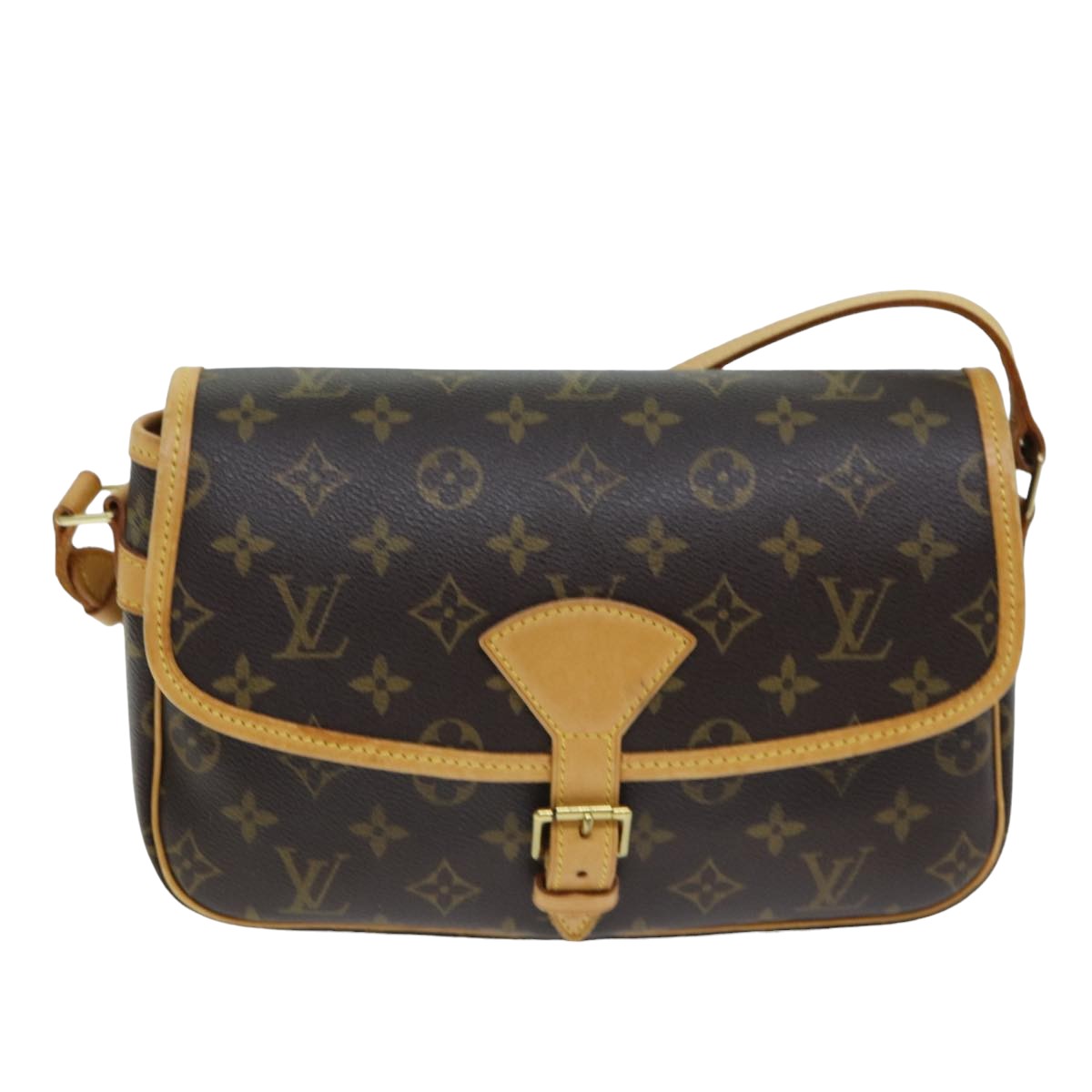 LOUIS VUITTON Monogram Sologne Shoulder Bag M42250 LV Auth am6403