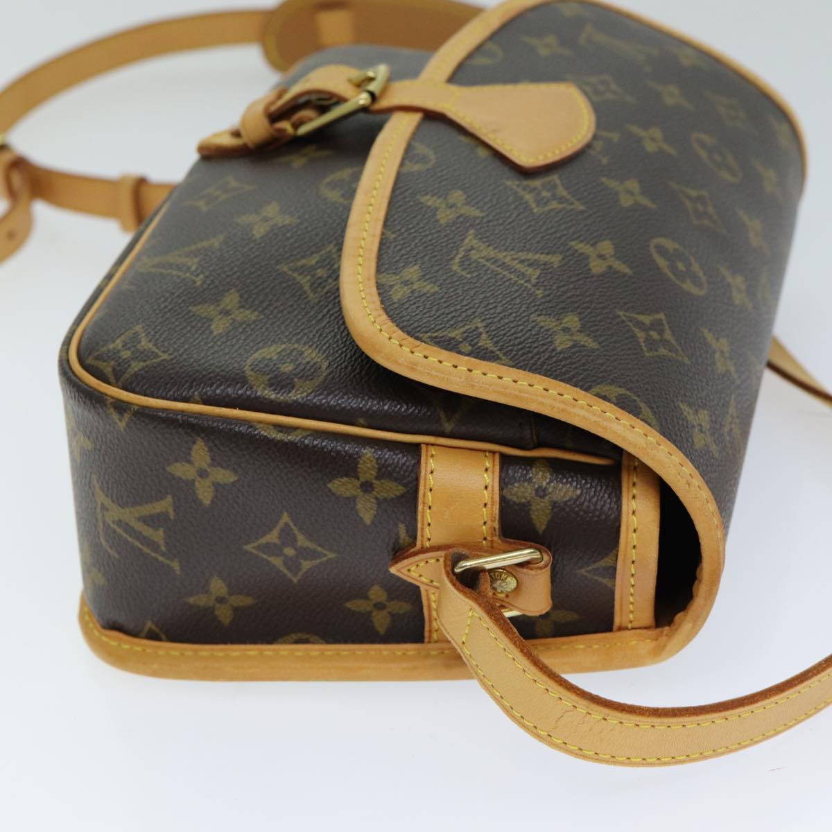 LOUIS VUITTON Monogram Sologne Shoulder Bag M42250 LV Auth am6403