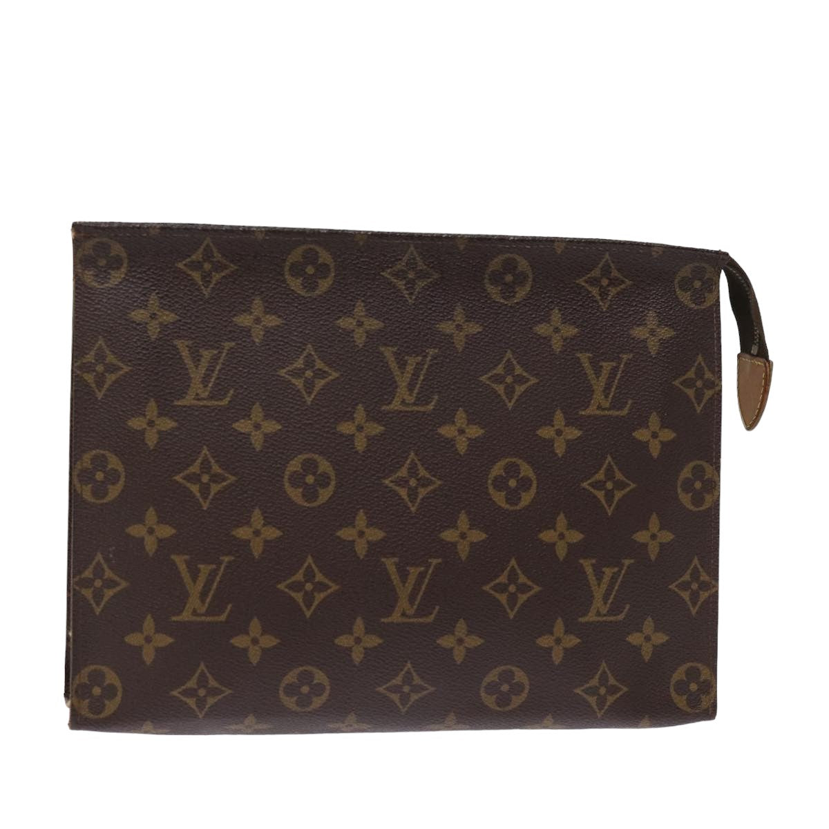 LOUIS VUITTON Monogram Poche Toilette 26 Pouch M47542 LV Auth am6405