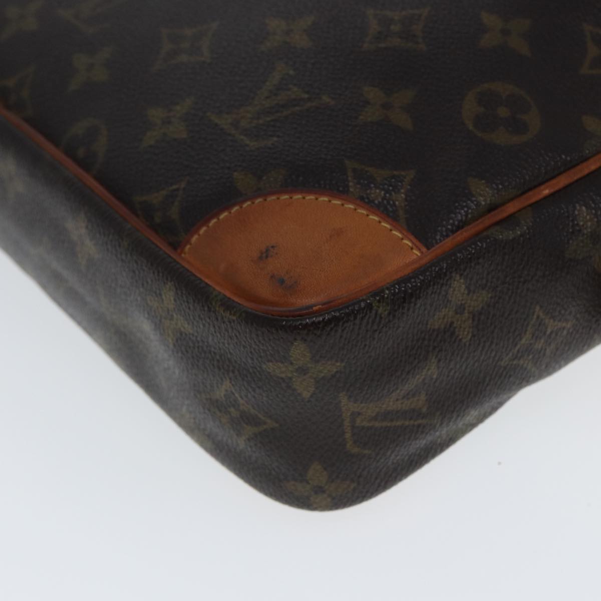 LOUIS VUITTON Monogram Compiegne 28 Clutch Bag M51845 LV Auth am6407