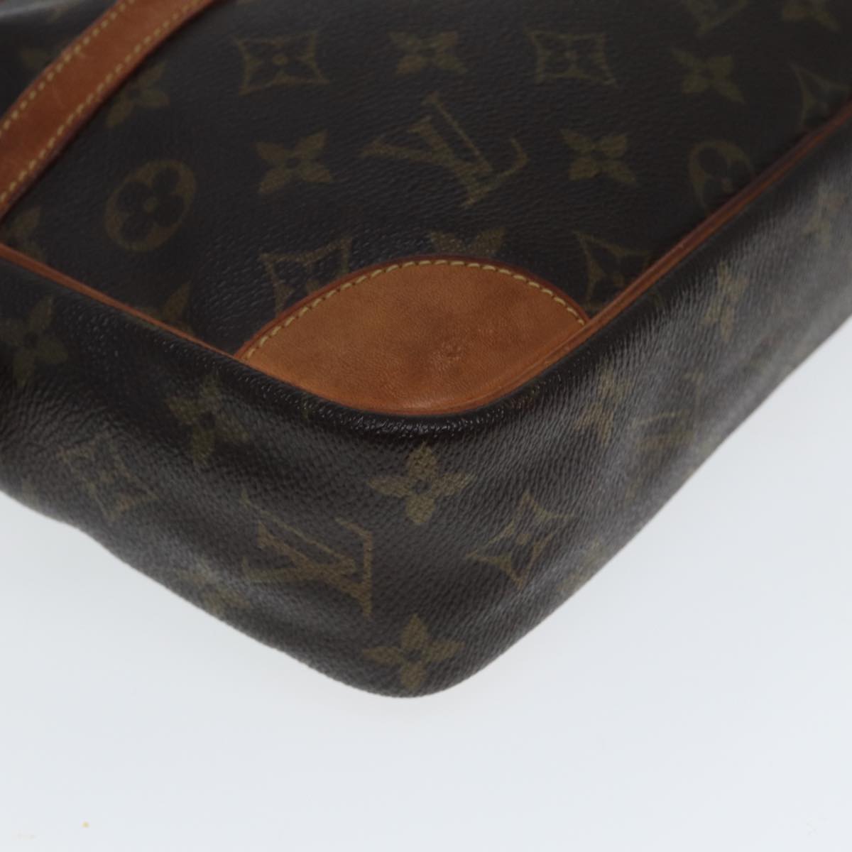 LOUIS VUITTON Monogram Compiegne 28 Clutch Bag M51845 LV Auth am6407