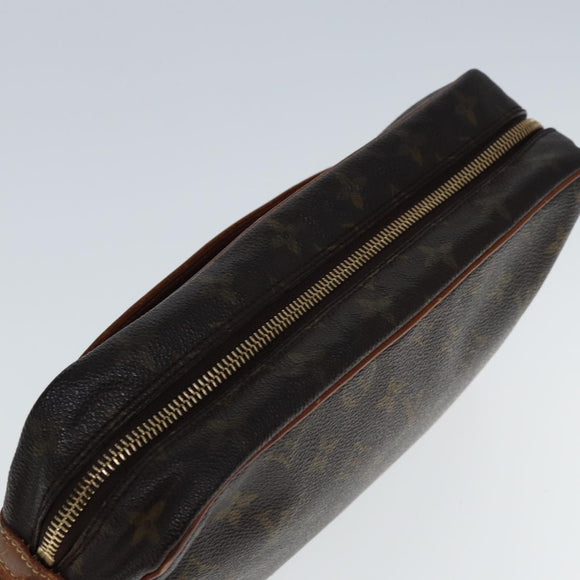 LOUIS VUITTON Monogram Compiegne 28 Clutch Bag M51845 LV Auth am6407
