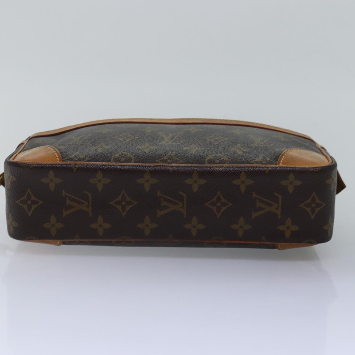 LOUIS VUITTON Monogram Compiegne 28 Clutch Bag M51845 LV Auth am6409