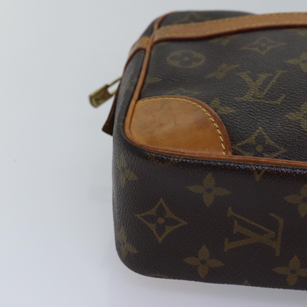 LOUIS VUITTON Monogram Compiegne 28 Clutch Bag M51845 LV Auth am6409