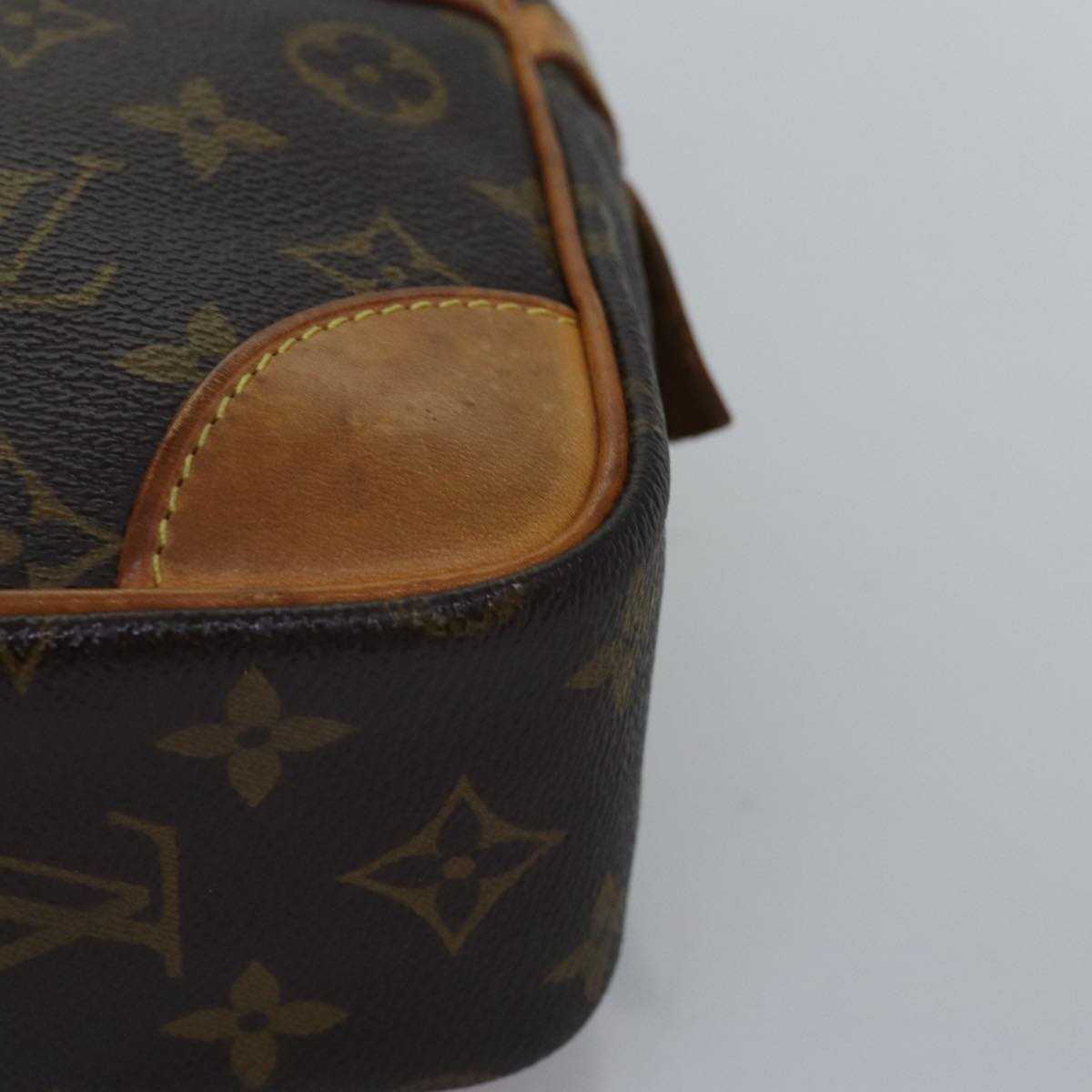 LOUIS VUITTON Monogram Compiegne 28 Clutch Bag M51845 LV Auth am6409