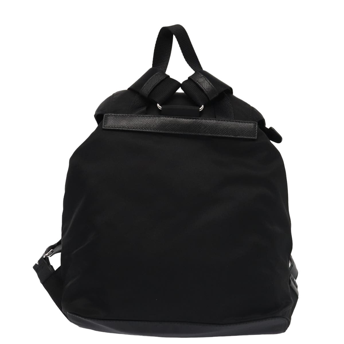 PRADA Backpack Nylon Black Auth am6424A - 0