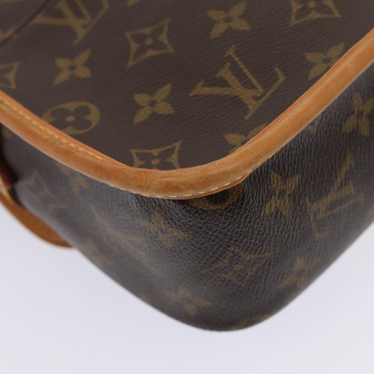 LOUIS VUITTON Monogram Sologne Shoulder Bag M42250 LV Auth am6425