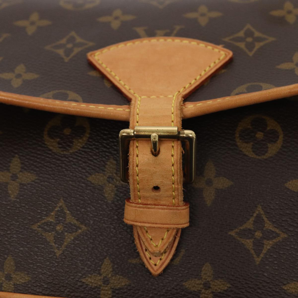 LOUIS VUITTON Monogram Sologne Shoulder Bag M42250 LV Auth am6425