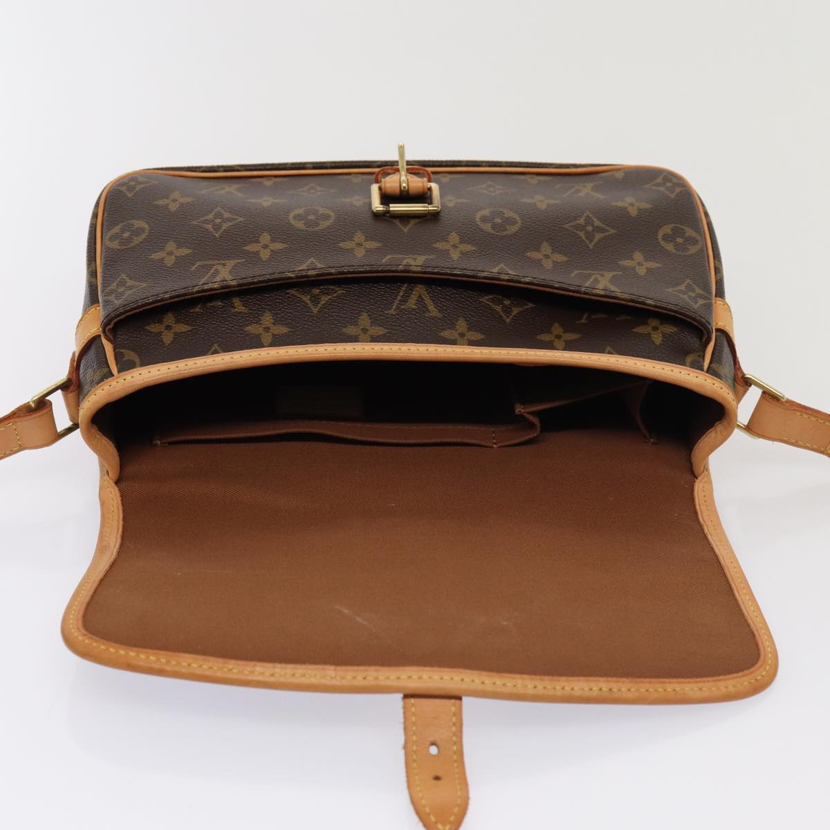 LOUIS VUITTON Monogram Sologne Shoulder Bag M42250 LV Auth am6425