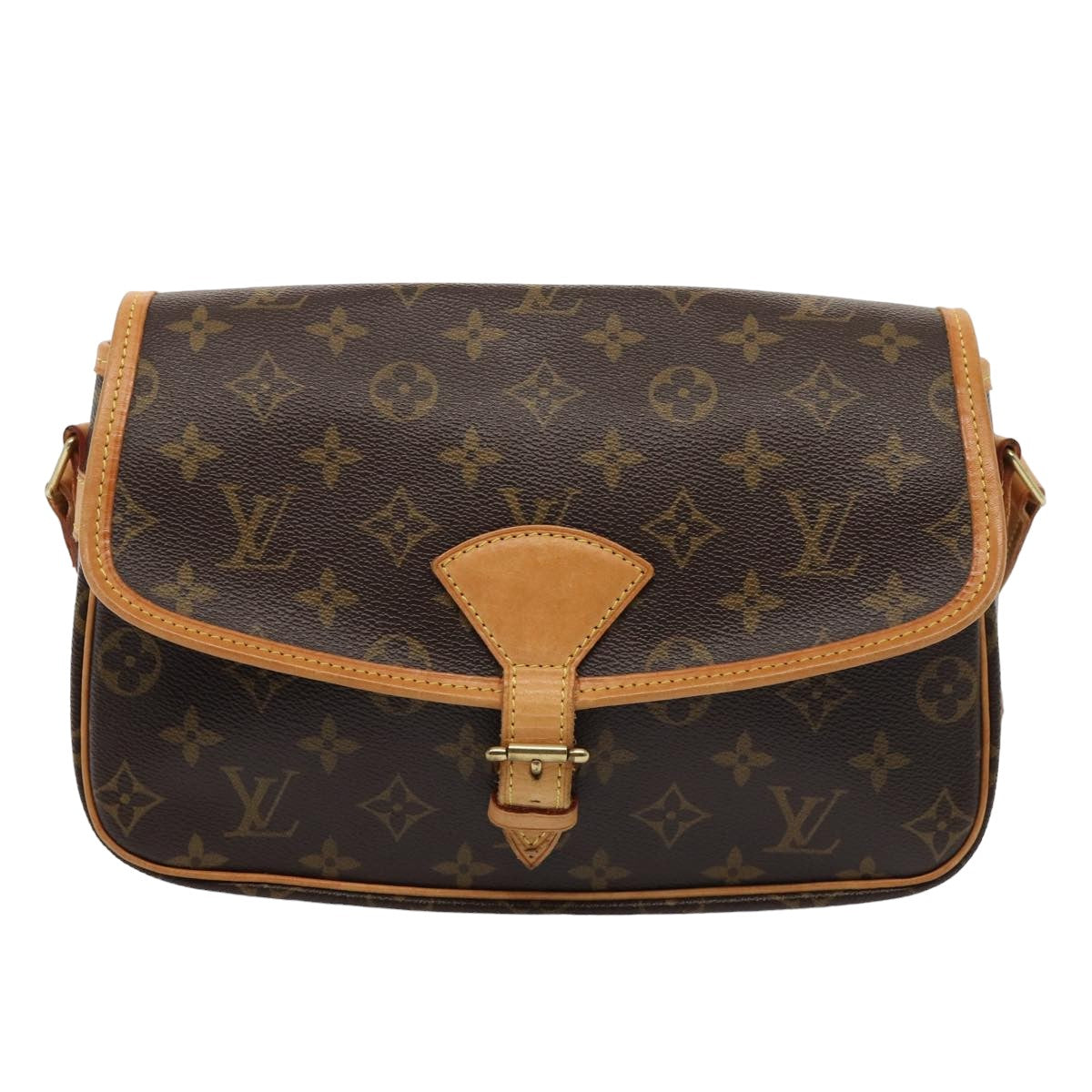 LOUIS VUITTON Monogram Sologne Shoulder Bag M42250 LV Auth am6425