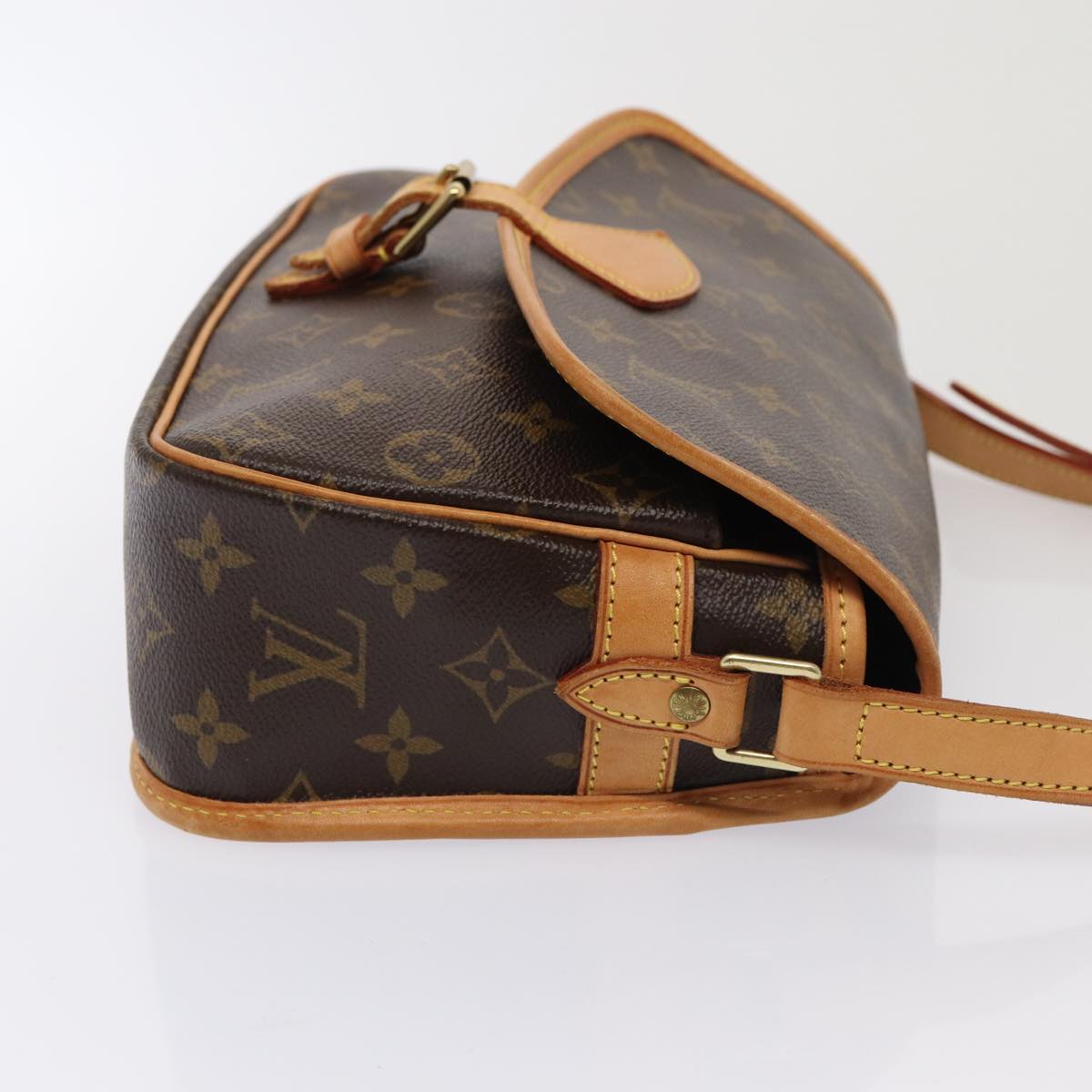 LOUIS VUITTON Monogram Sologne Shoulder Bag M42250 LV Auth am6425