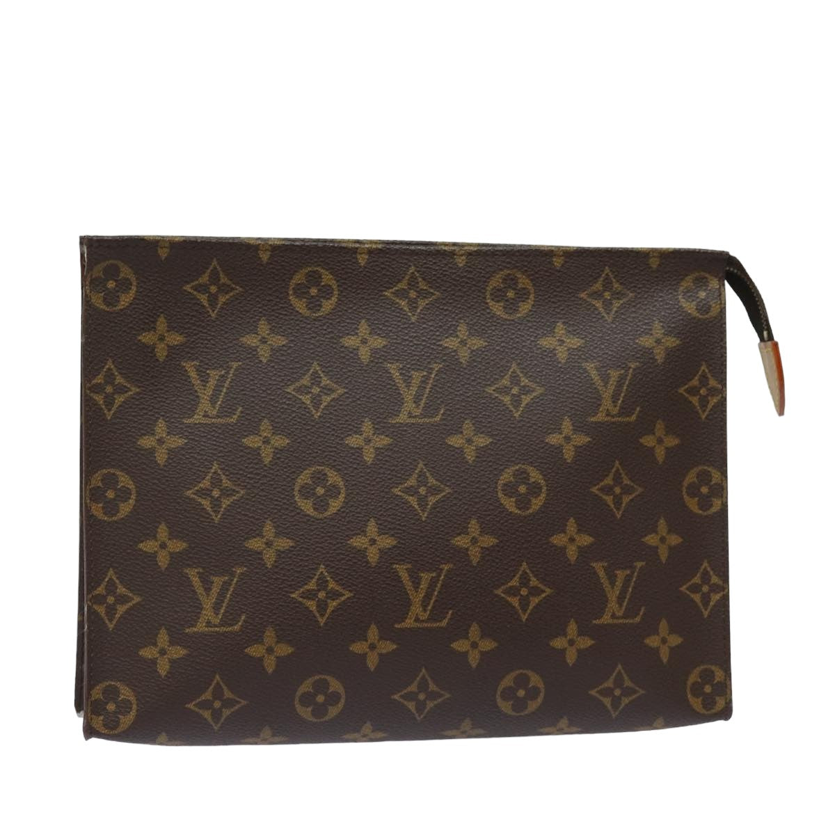 LOUIS VUITTON Monogram Poche Toilette 26 Pouch M47542 LV Auth am6426