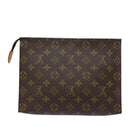 LOUIS VUITTON Monogram Poche Toilette 26 Pouch M47542 LV Auth am6426-2