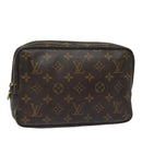 LOUIS VUITTON Monogram Trousse Toilette 23 Clutch Bag M47524 LV Auth am6427-1