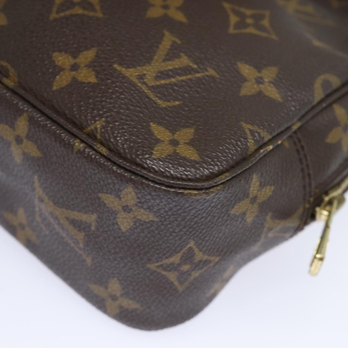 LOUIS VUITTON Monogram Trousse Toilette 23 Clutch Bag M47524 LV Auth am6428