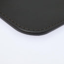 LOUIS VUITTON Pouch Leather Brown LV Auth am6430-7