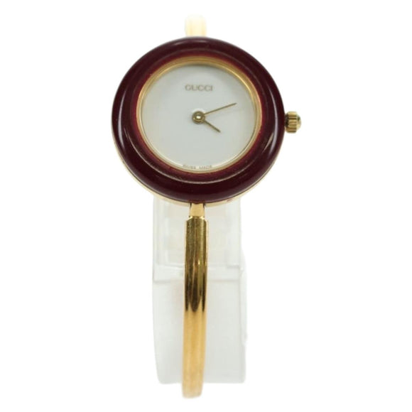 GUCCI Change Bezel Watches metal Gold Auth am6432M
