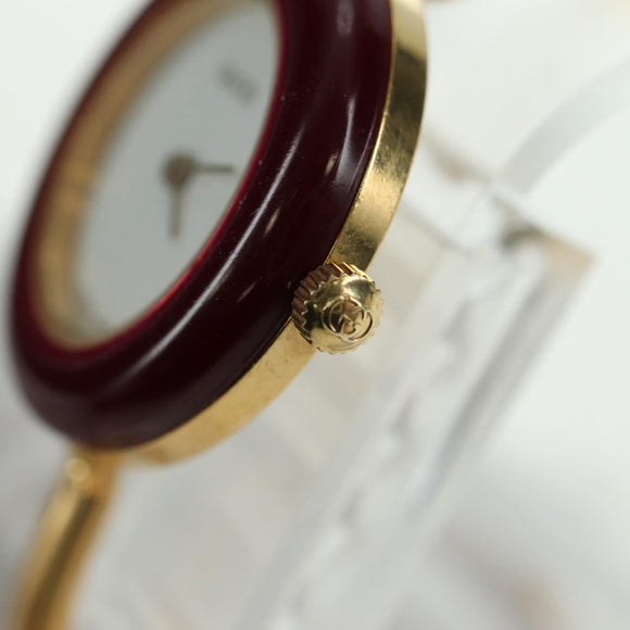 GUCCI Change Bezel Watches metal Gold Auth am6432M
