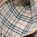 BURBERRY Shoulder Bag Leather Beige Auth am6447-19